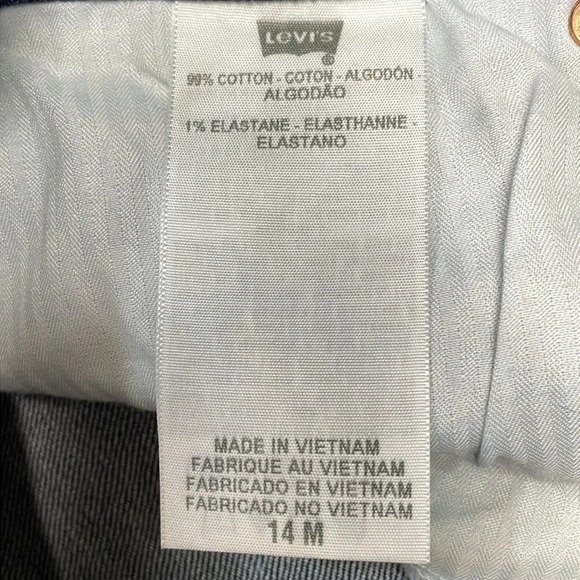 NWOT Levi’s San Francisco Bold Curve Classic Boot Cut Denim Jeans 14M - Picture 13 of 16